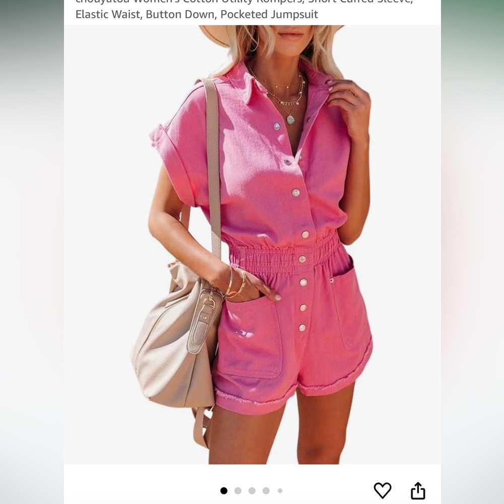 Amazon Pink Romper